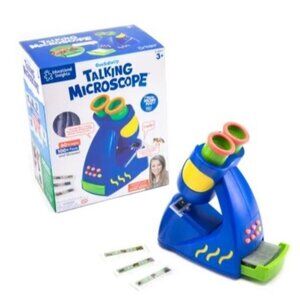 Educational Insights GeoSafari Talking Microscope JR & Slides With Bindi Irwin